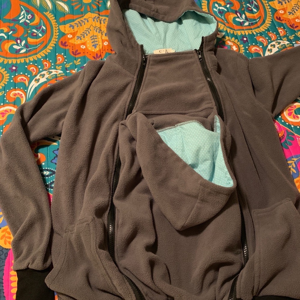 Baby carrier jacket